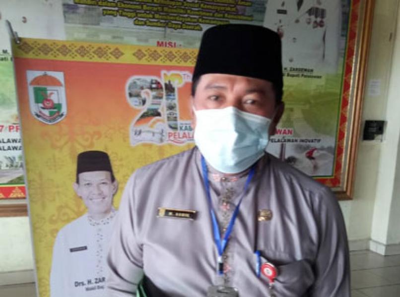 Tingkat Sembuh Covid -19 di Pelalawan Tinggi Capai 578, Hotel Untuk OTG Menunggu SK Gugus Tugas 