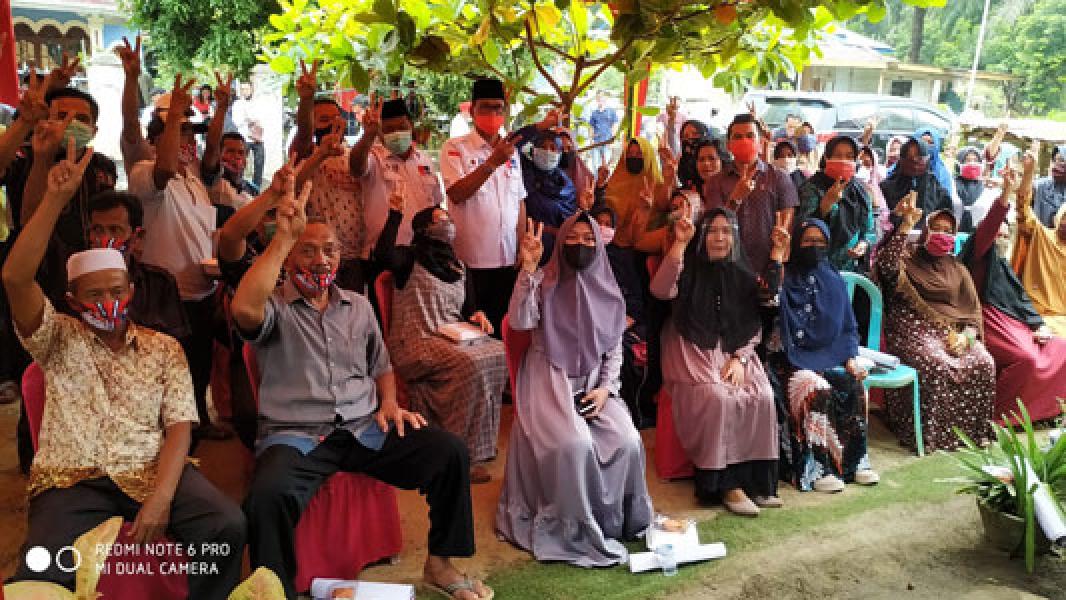 Tokoh Masyarakat Bagan Bhakti Yakin SUDIN Mampu Lanjutkan Pembangunan