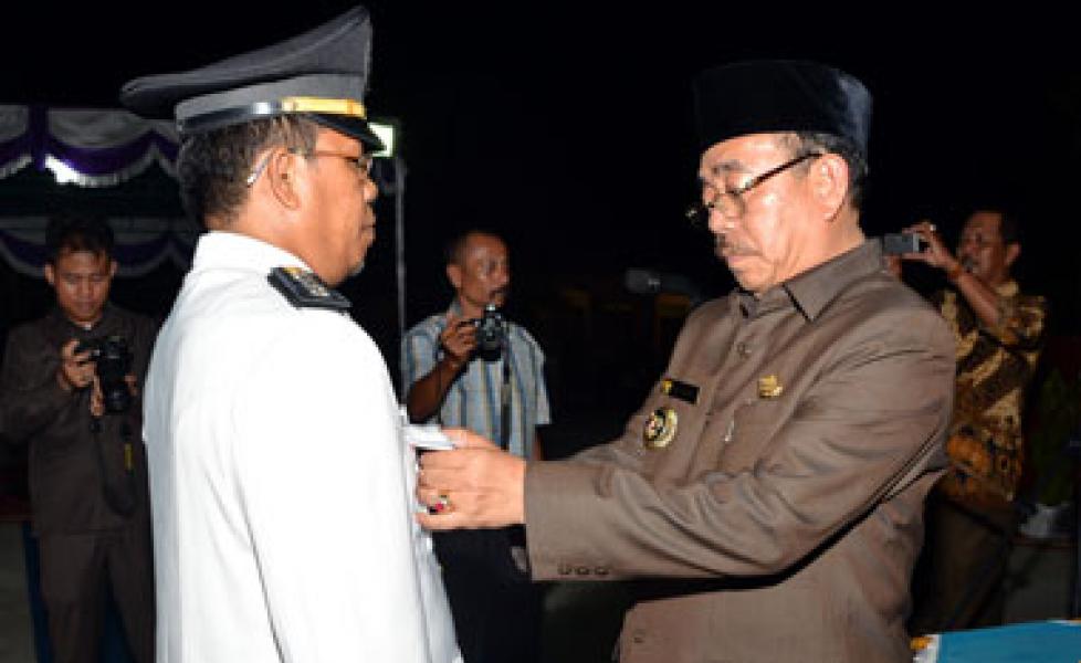 Bupati Lantik Camat Rupat Utara