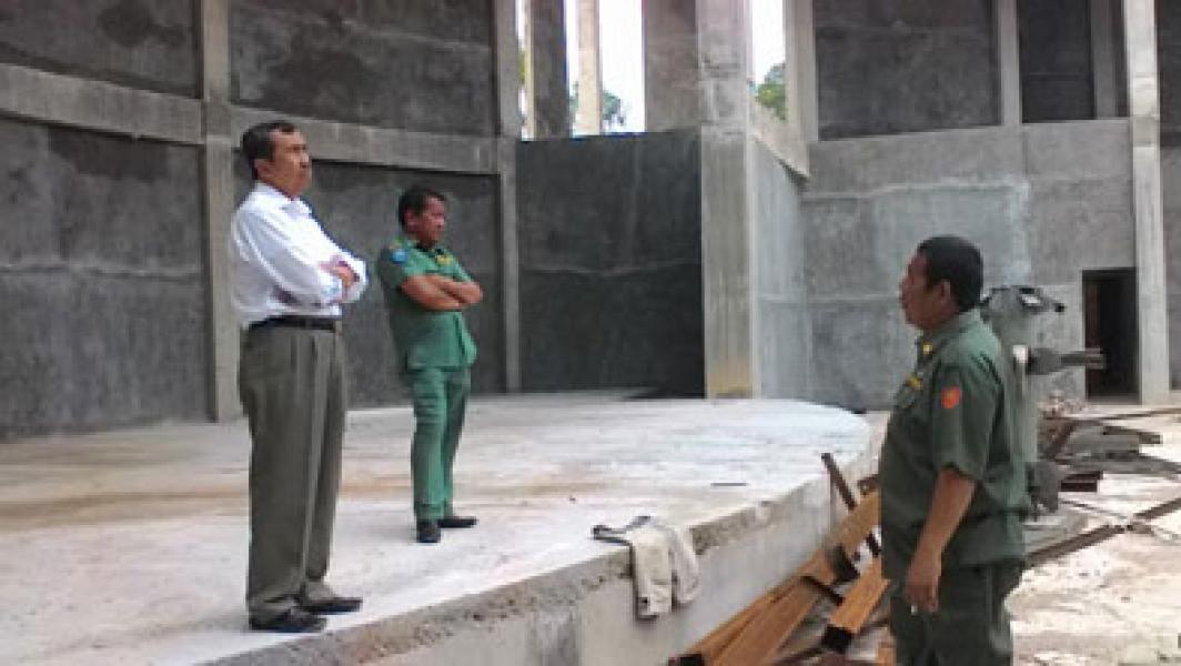 Bupati Siak Tinjau Kegiatan Proyek 2014