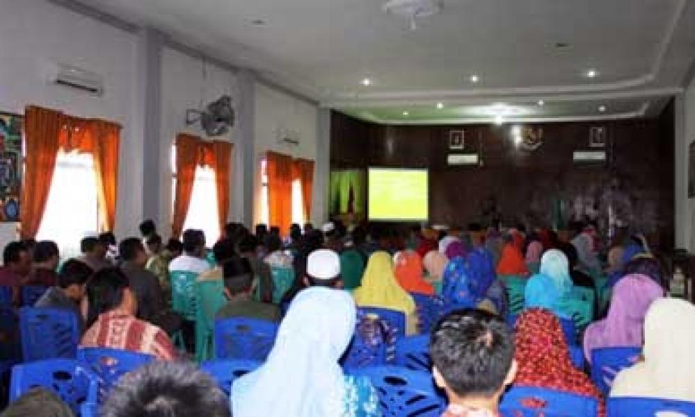 Kemenag Kampar Sosialisasikan Format Penilaian Kurikulum 2013