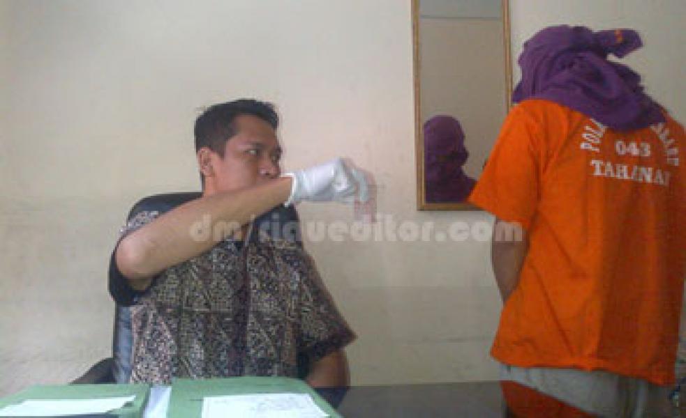 Kurir Sabu Ditangkap Saat Berada Dirumahnya