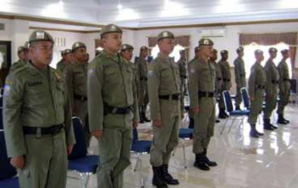 Lapuk, 2015 Satpol PP Riau Bangun Mako yang Baru
