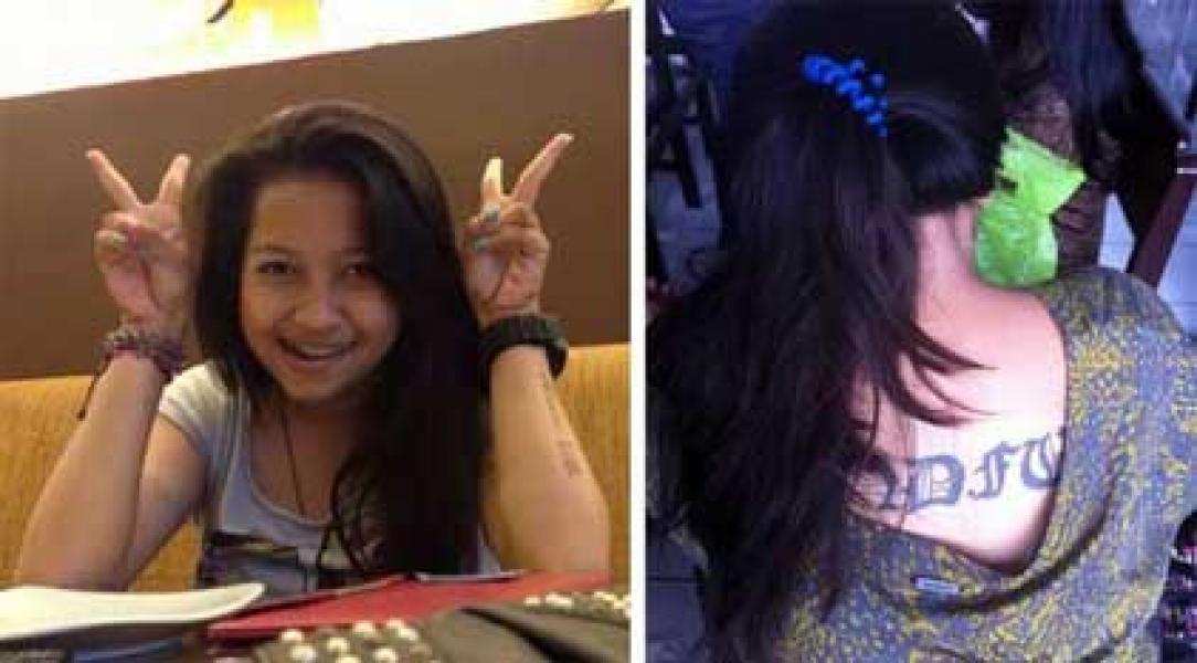 Mahasiswi Teman Nyabu Gubes Unhas Punya Banyak Tato