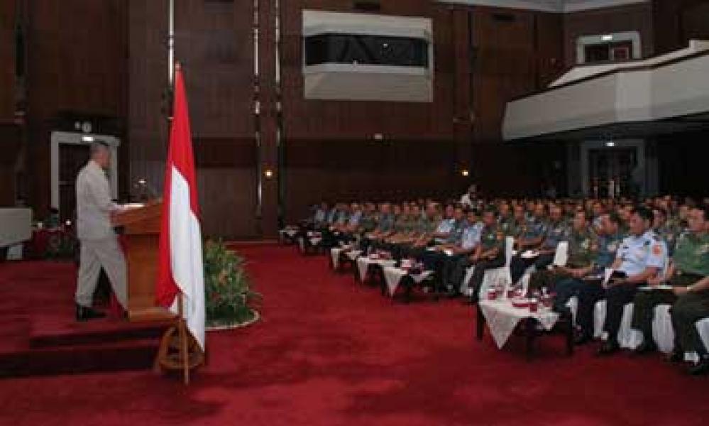 Menhan RI Beri Pengarahan Kepada 311 Pati TNI