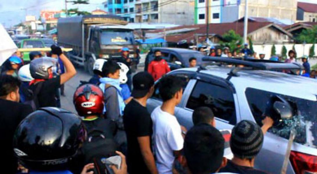 Mobil Dirusak Mahasiswa, Saifullah Lapor Polisi