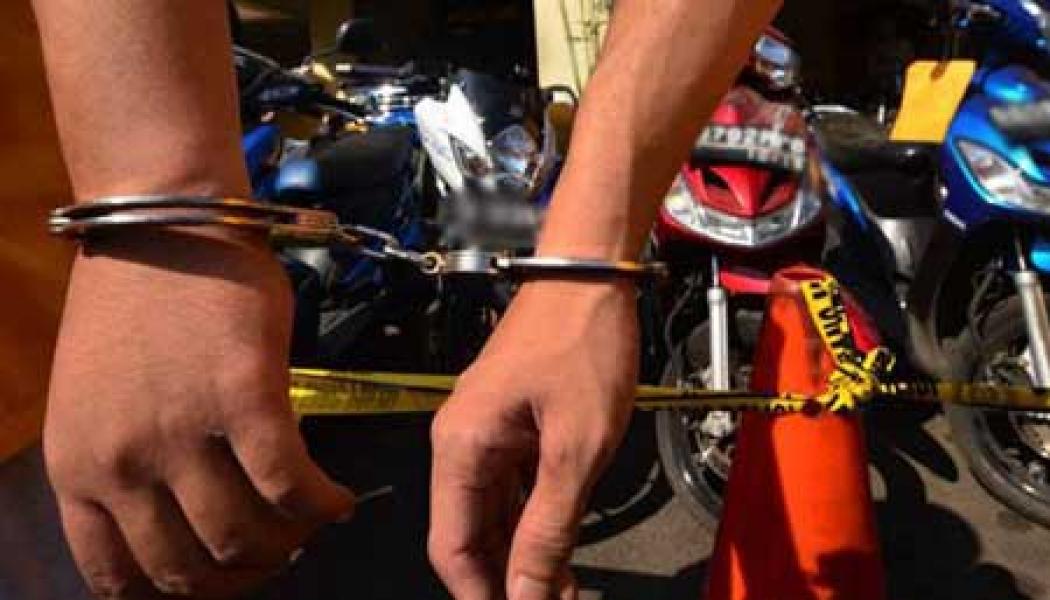 Polsek Payung Sekaki Tangkap Pelaku dan Dua Penadah Curanmor