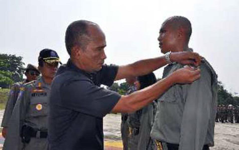 Sekda Pelalawan  Buka Diklatsar Satpol PP