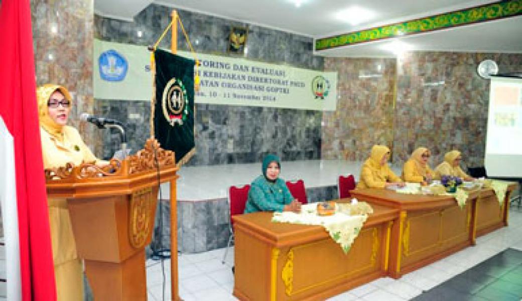 Sosialisasi Kebijakan Direktorat PAUD dan Penguatan Organisasi GOPTKI
