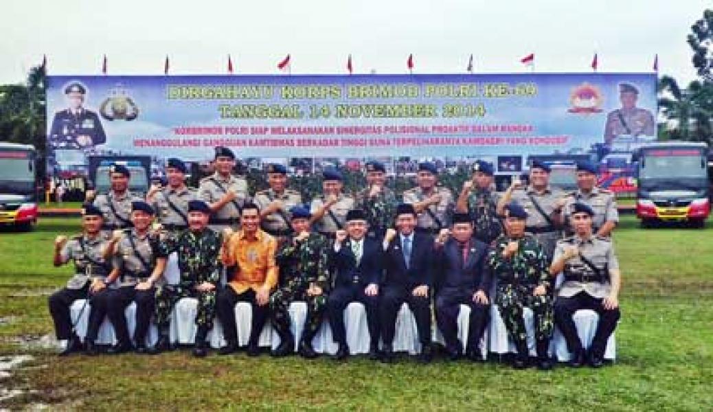 Suksesnya Polri Tidak Luput dari Peranan Brimob