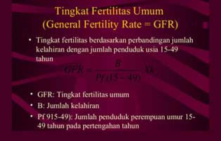 Survei SDKI Tahun 2012 Angka Fertilitas Tinggi