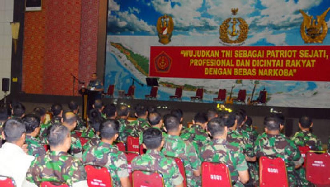 Upaya TNI Wujudkan Bebas Narkoba