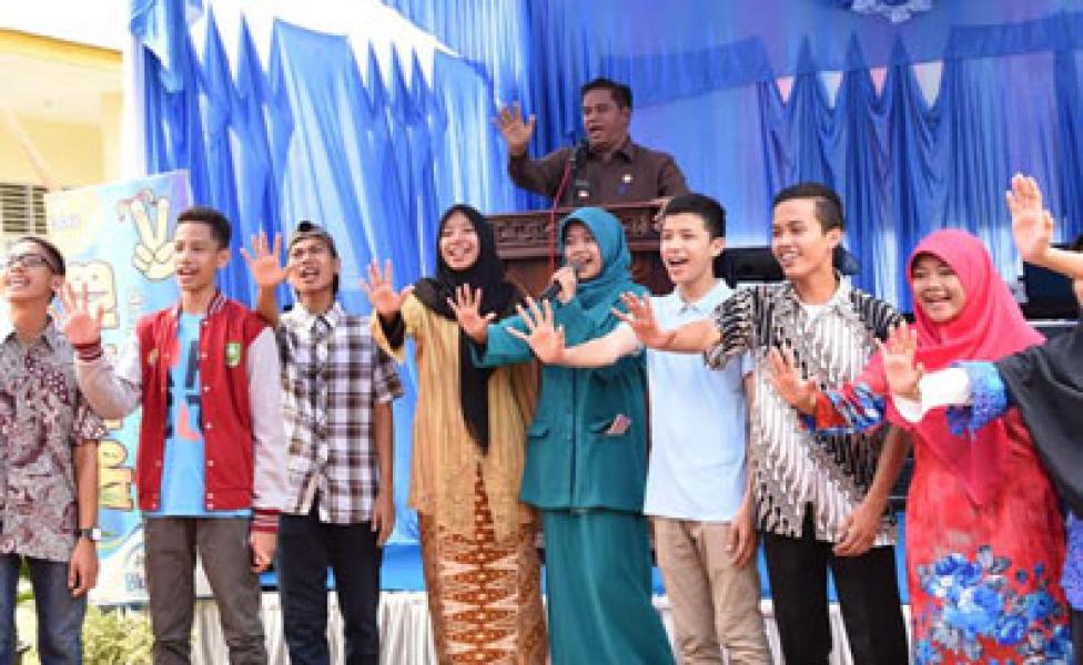 Ahmad Syah Ajak Generasi Muda Mandau - Pinggir `Gempur` Narkoba