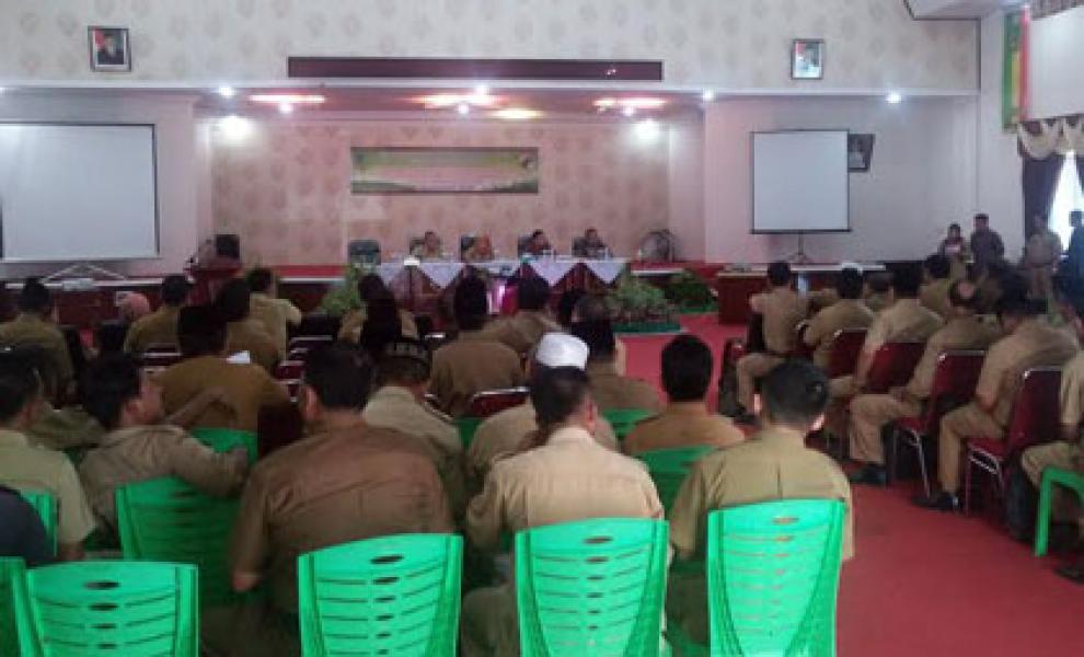 Asisten IV Rohil Buka Pelatihan Prinsip Perkoperasian Bagi Camat dan Penghulu