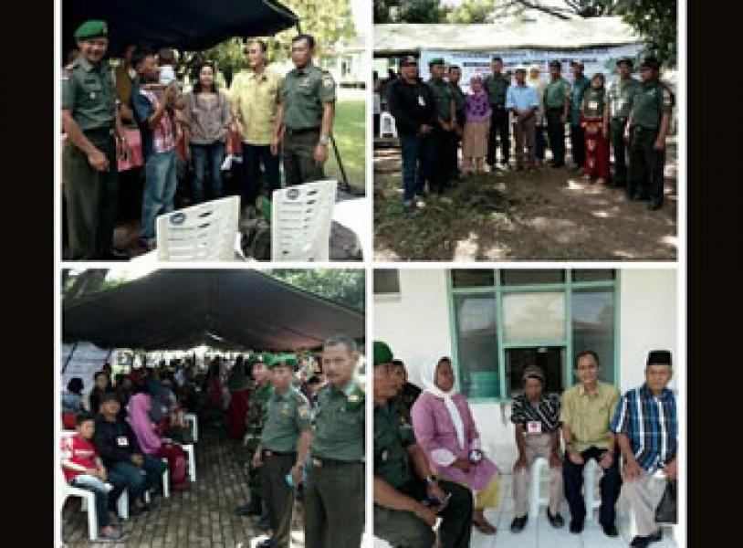 Bhakti Sosial Korem 032/Wbr dengan Yayasan Buddha Tzu Chi