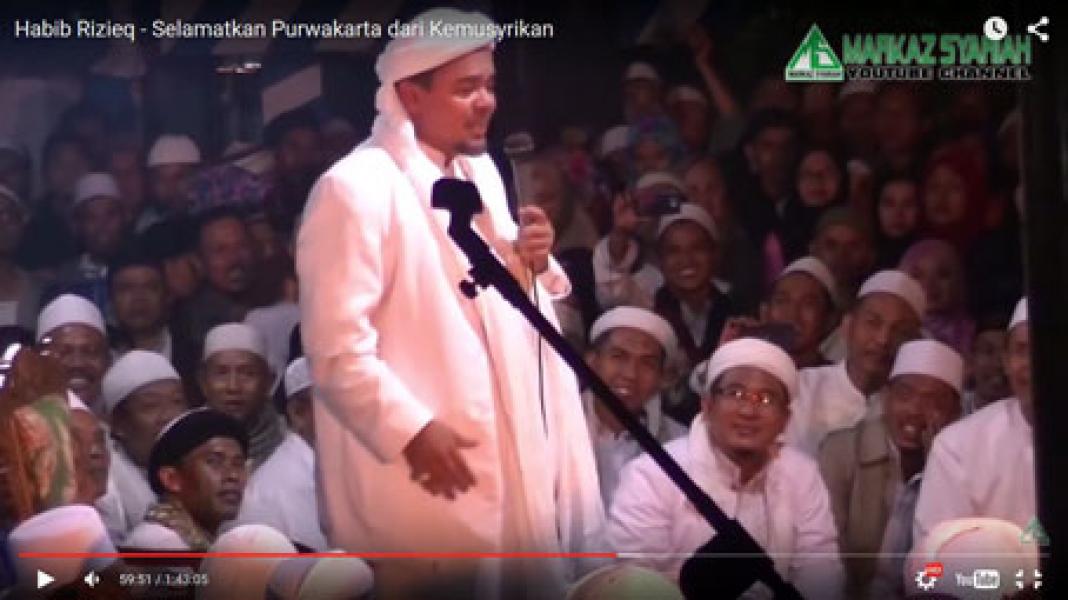 Ceramah di Purwakarta, Habib Rizieq: Ada Bupati Kawin Sama Nyi Roro Kidul