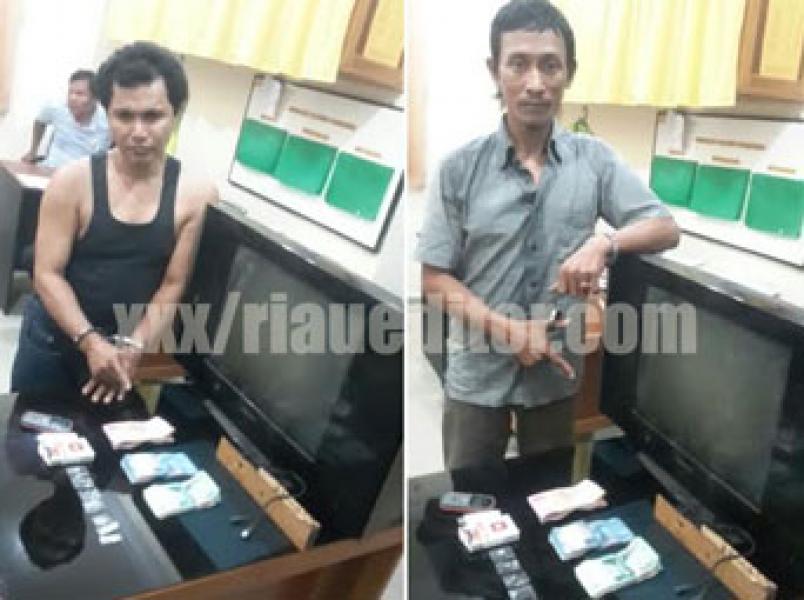 Dua Pengedar Narkoba di Kampung Dalam Dumai Dibekuk Polisi