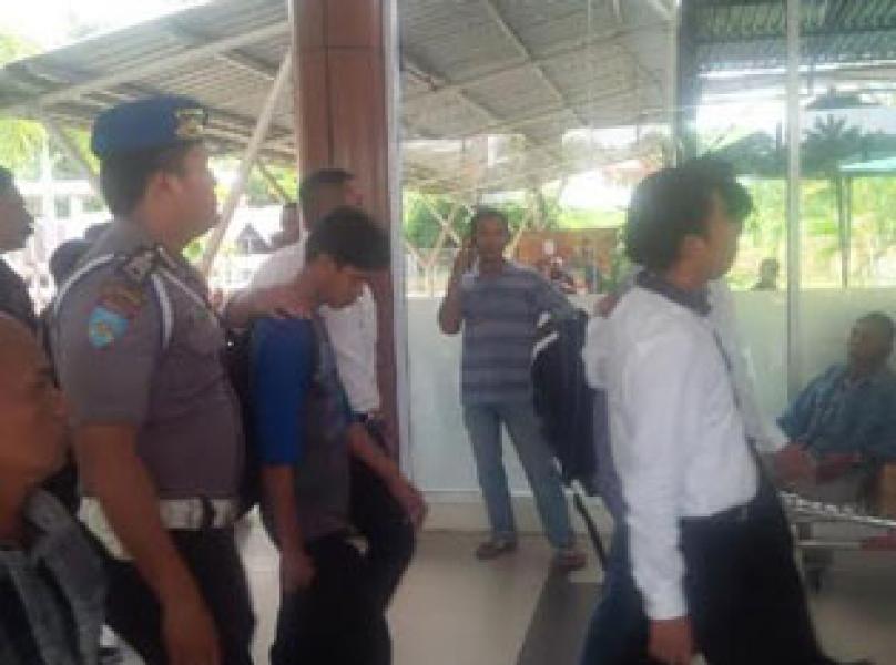 Dua Warga Pekanbaru Akan Ke Suriah di Deportasi dari Singapura Tiba di Polresta Pekanbaru