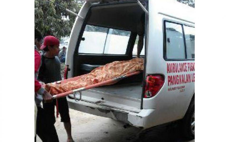 Jasad Warga Tembilahan Ditemukan di Rumah Petak Desa Peguan Pangkalan Lesung