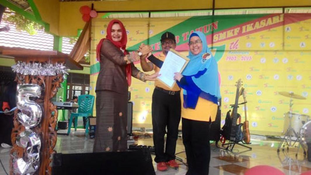 Jurusan KI SMKF Ikasari Pekanbaru Raih Akreditasi A