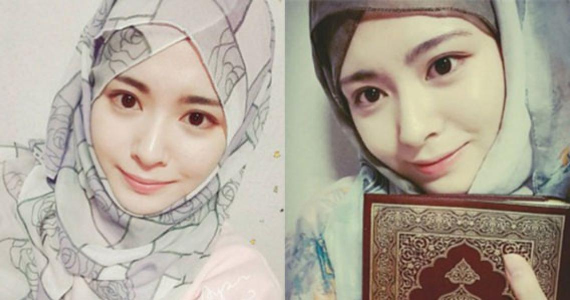 Kecantikan Mualaf Asal Korea Ini Hebohkan Netizen