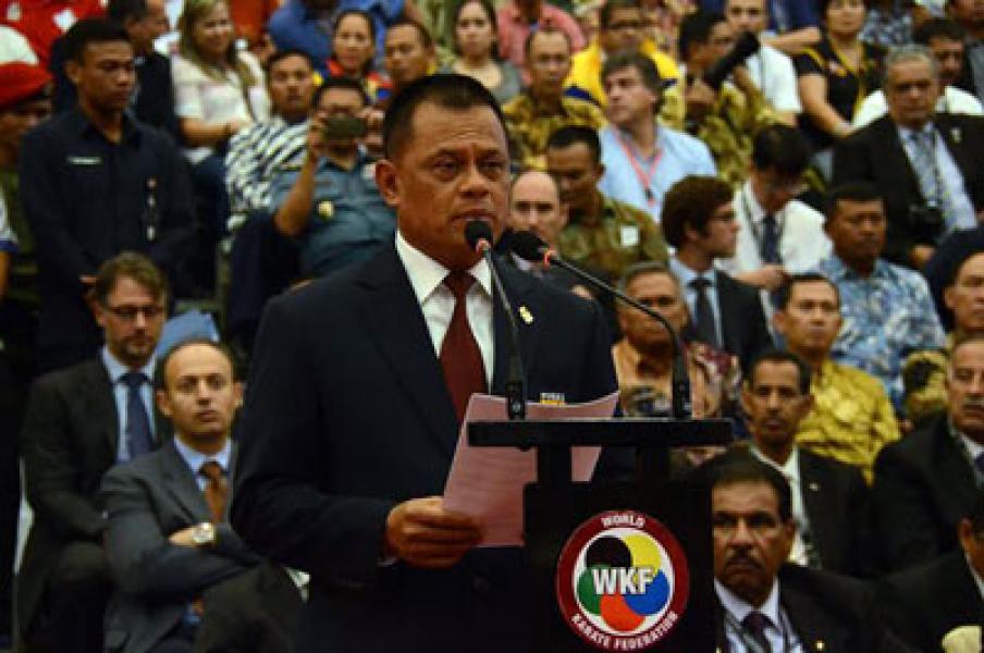 Panglima TNI Buka Kejuaraan Karate Dunia ke-9