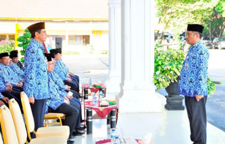 Pemkab Inhu Peringati HUT Korpri Ke 44