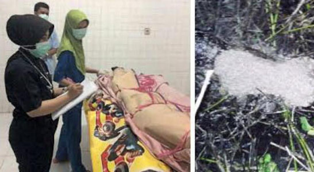 Penemuan Mayat Wanita Tua Gegerkan Warga Sei Bela Tembilahan