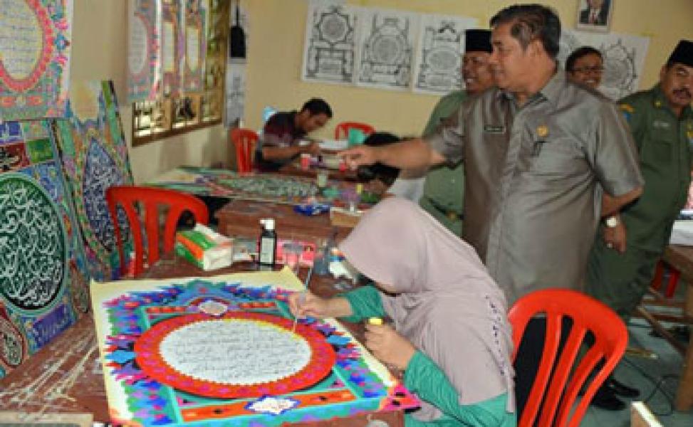 Pj Bupati Kunjungan Pusat Latihan Kafilah Bengkalis