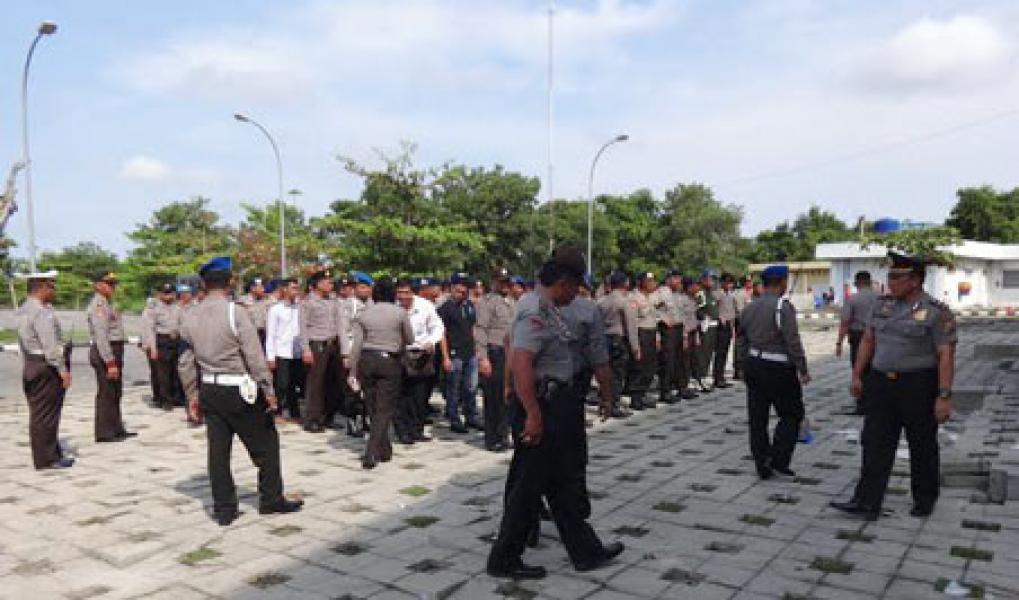 Polresta Pekanbaru Siagakan Ratusan Personil Amankan Jalannya Kongres HMI