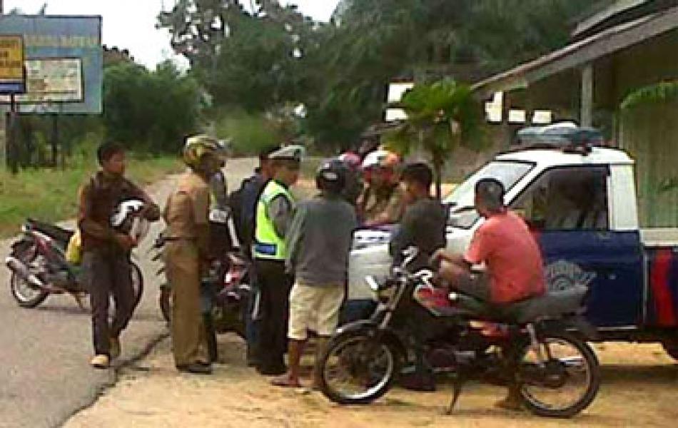 Polsek Rengat Barat Gelar Razia Cipkon