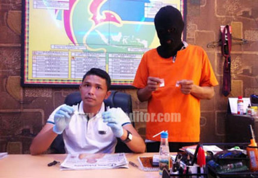 Residivis Narkoba, Buruh Bangunan Kembali Ditangkap