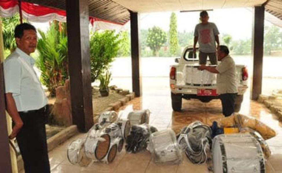 Rima Bantah Drum Band Untuk 14 Kecamatan di Inhu Tidak Sesuai Spek