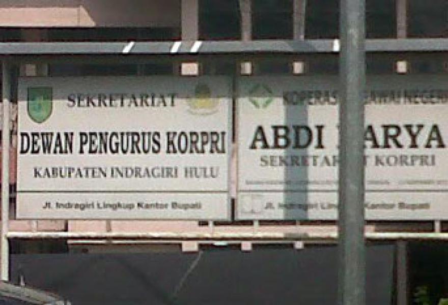 Selain PGRI, Korpri Inhu juga Kecipratan Dana Hibah Sebesar 2,4 M