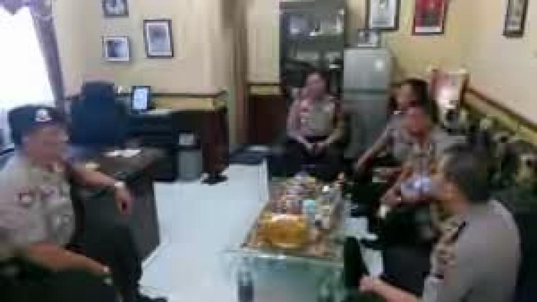 Sinergitas Kinerja, Pam Obvit Polda Riau Kunker ke Meranti