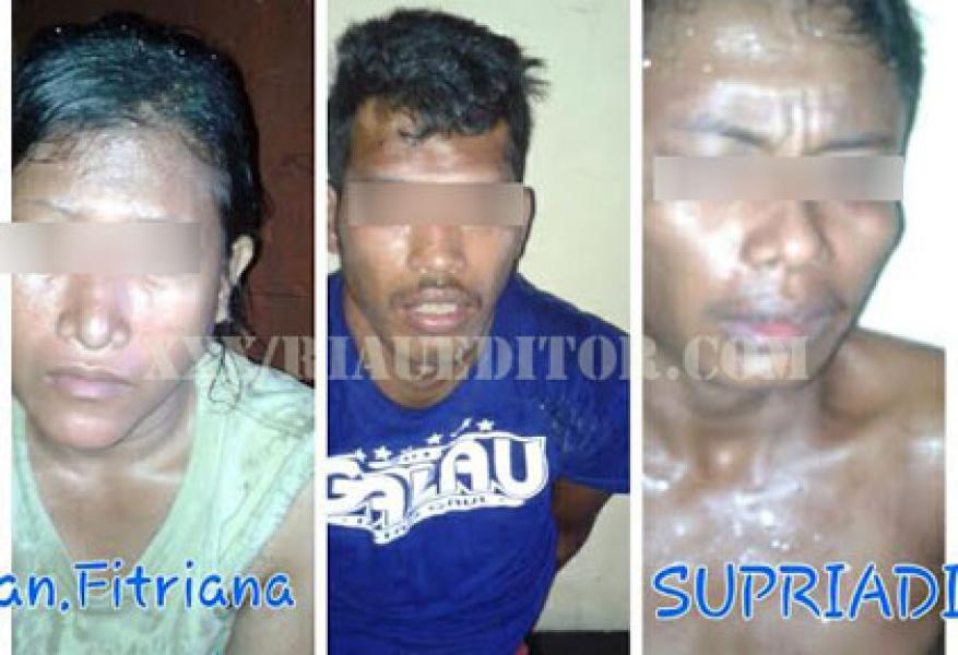 Tiga DPO Pembunuhan di Lampung Dibekuk di Pelangiran, Inhil