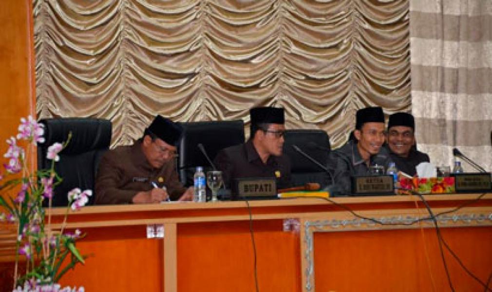 APBD Perubahan Bengkalis Tahun 2016 Disahkan Sebesar Rp4.056 Triliun 