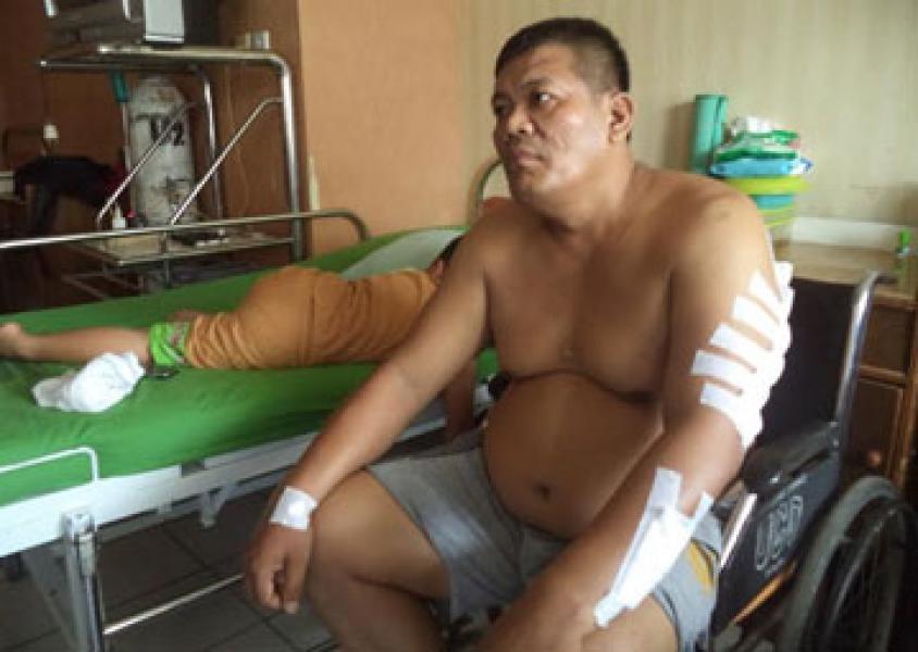 Aktifis Korban Pembacokan Beberkan Kronologis Penganiayaan yang Menimpanya