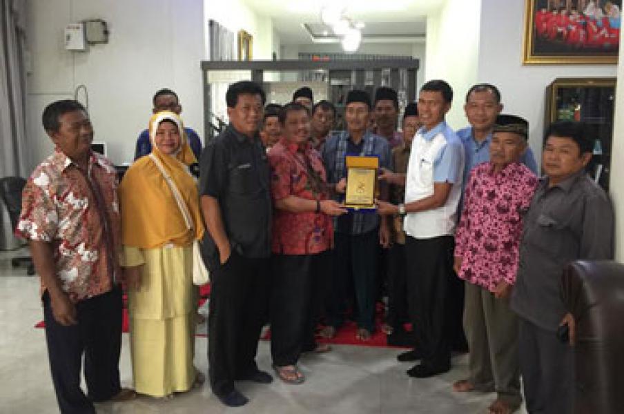 Bupati Amril Terima Kunjungan IKJR Mandau