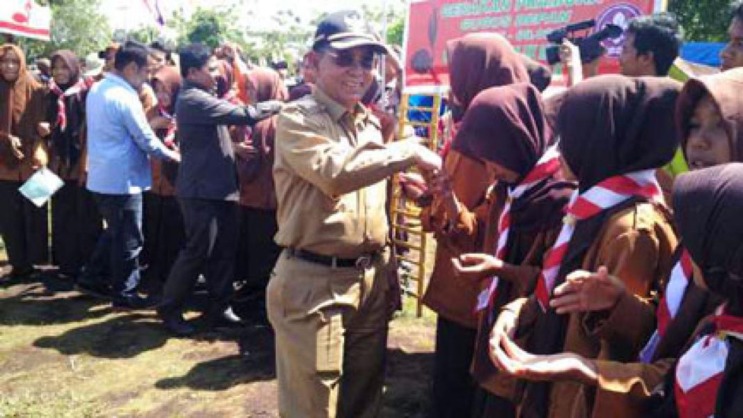 Bupati Harris: Tak Hanya Orang Tua, Anak-Anak Juga Harus Tahu Program Pemerintah