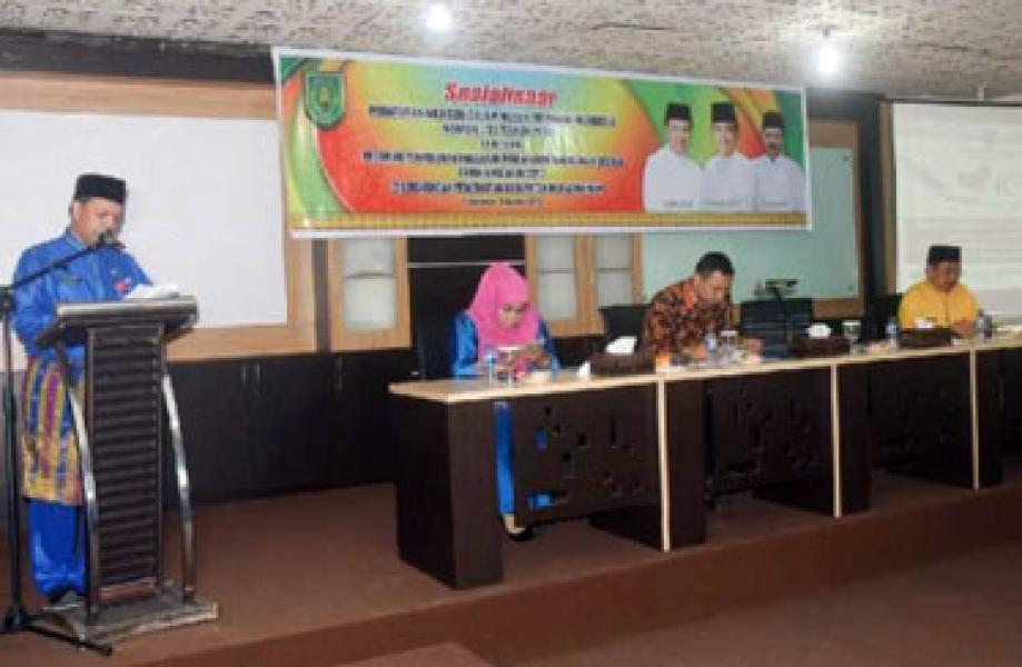 Sekda Inhil: Hindari Kongkalikong Penyusunan Anggaran