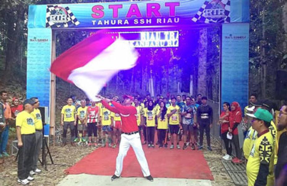 Gubri Lepas Riau Trailrun Race 2016 di Tahura SSK