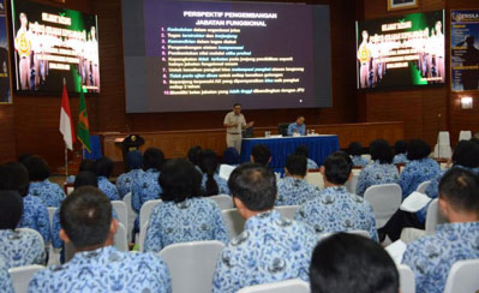 KORPRI MABES TNI AL Gelar Ceramah Edukasi, Jabatan Fungsional Dan Kinerja Berbasis Kompetensi  