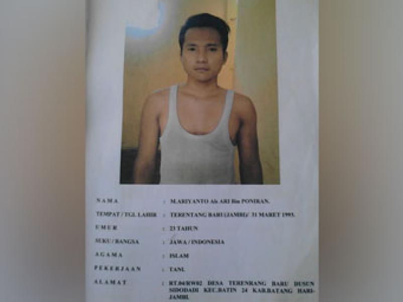 Kabur Dari Sel Polsek Kemuning, M Arianto Berhasil Ditangkap di Jawa Tengah