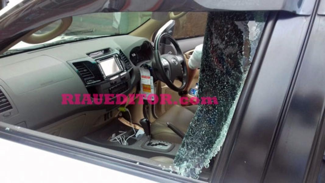 Kaca Mobil Dipecah, Uang Kelompok Tani Rp.27,5 Juta Dibawa Kabur
