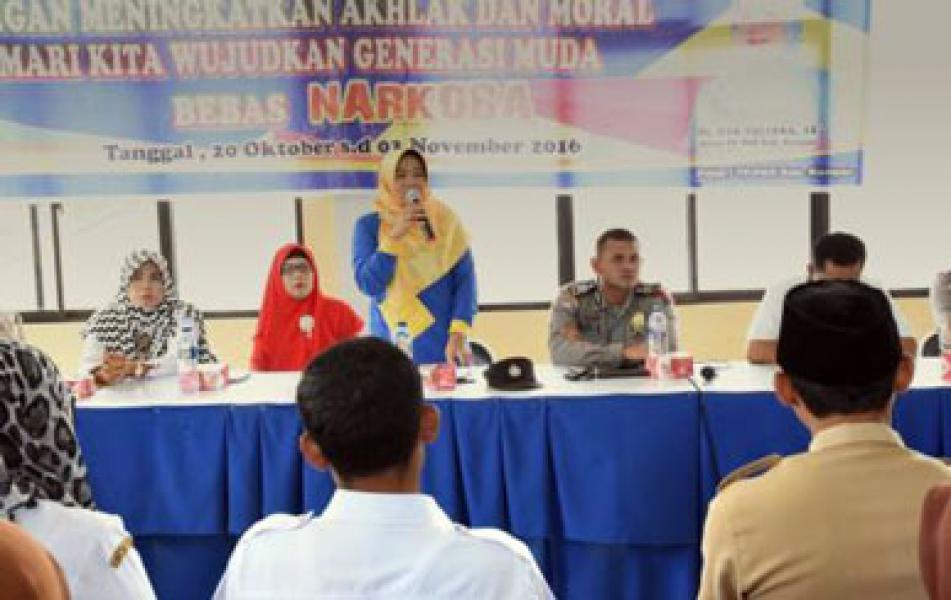 Ketua Pokja I TP-PKK Kampar: Hindari Narkoba, Jadikan Masa Depan Lebih Baik