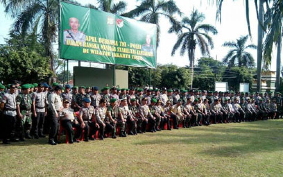Kodim 0301/Pekanbaru Melaksanakan Apel Operasi Mantap Praja Siak 2017