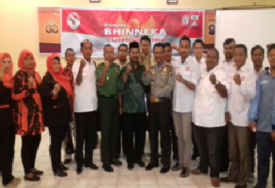 Kodim 0301/Pekanbaru Melaksanakan Komsos Bersama Komponen Masyarakat