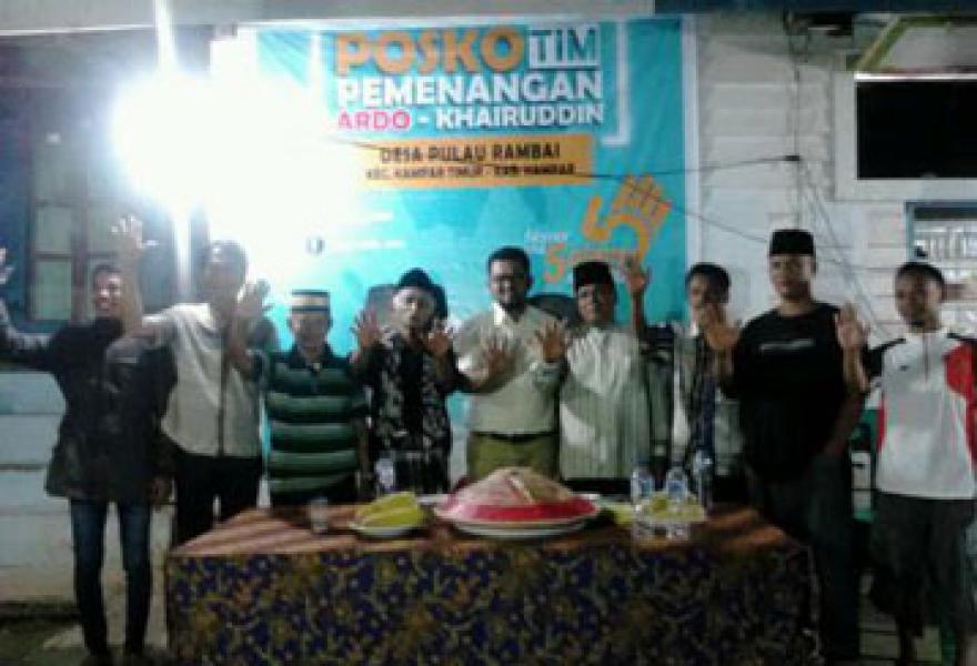 Masyarakat Dua Desa Antusias Sambut Kunjungan Ardo