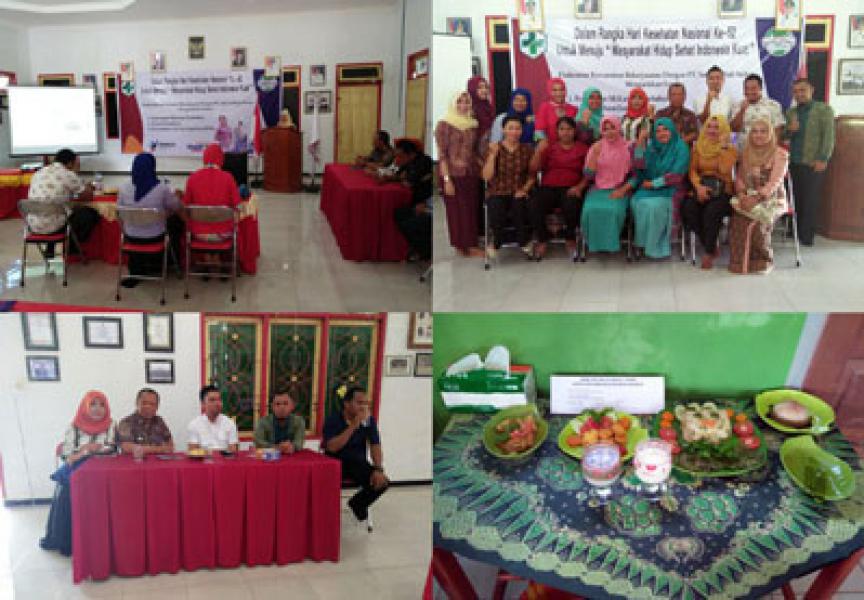 Menuju Pelalawan Sehat, Puskesmas Kerumutan Bekerjasama Dengan PT SLS Gelar Perlombaan